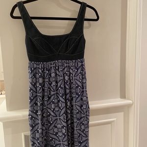 Diane Von Furstenburg dark blue sundress size 0